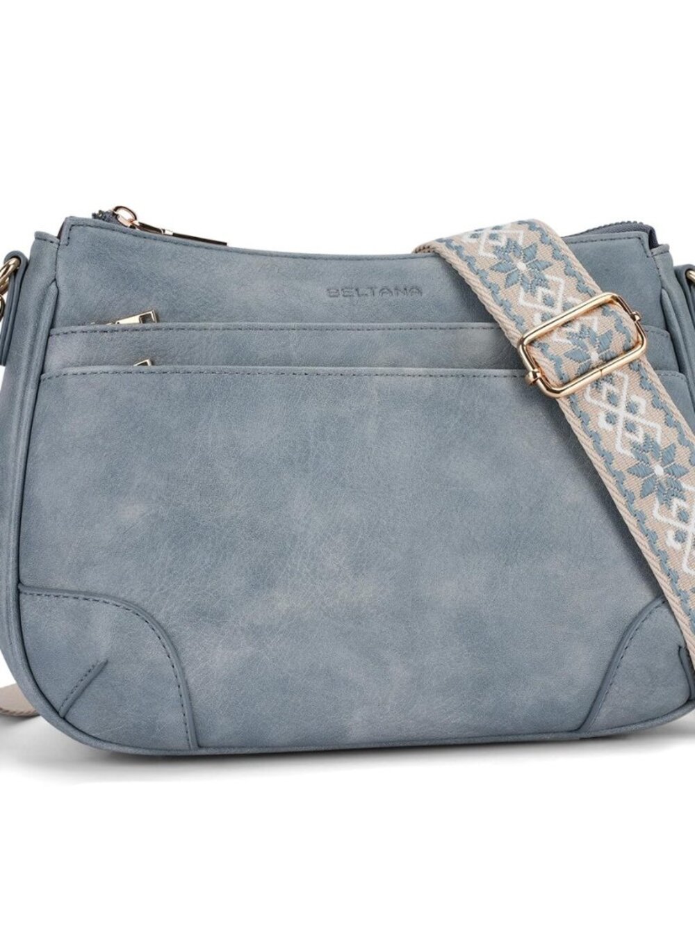 Women’s Crossbody Bag,Hobo Purse for Women,Multi Pocket Handbag